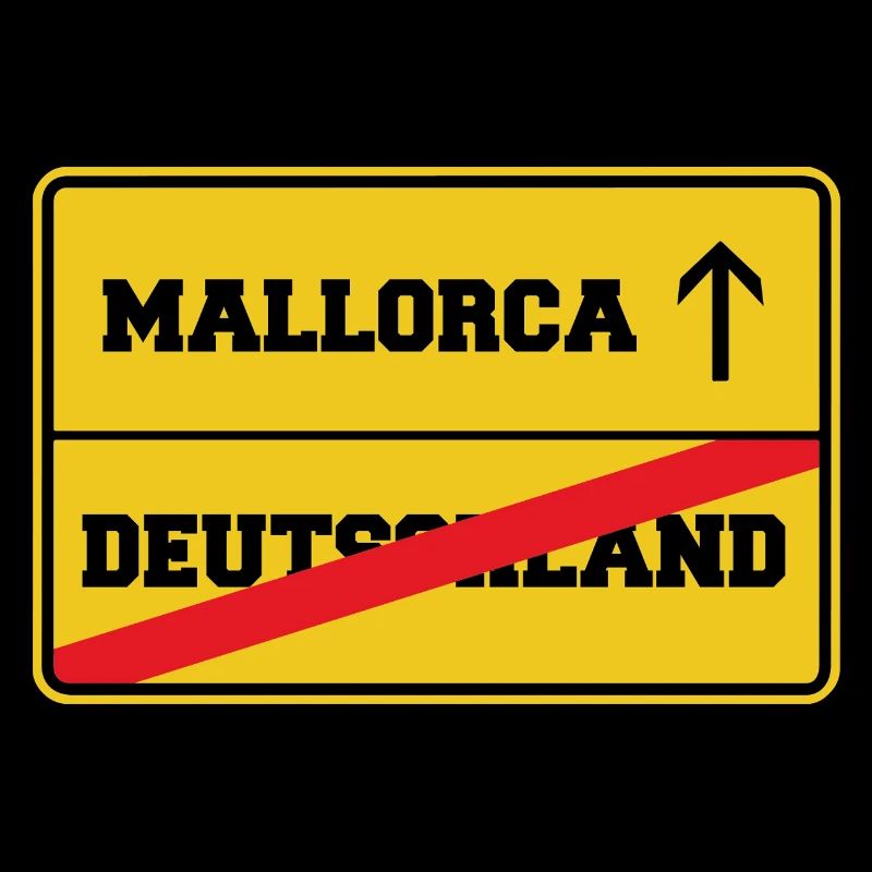 Mallorca Ortsschild