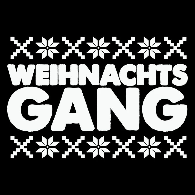 Weihnachtsgang Norwegen Muster