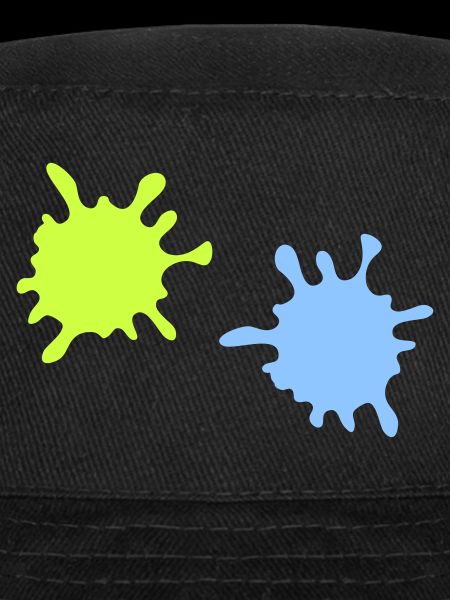 Neon Splash Splatter