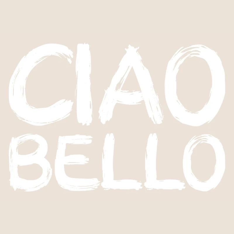 ciao bello, blanc