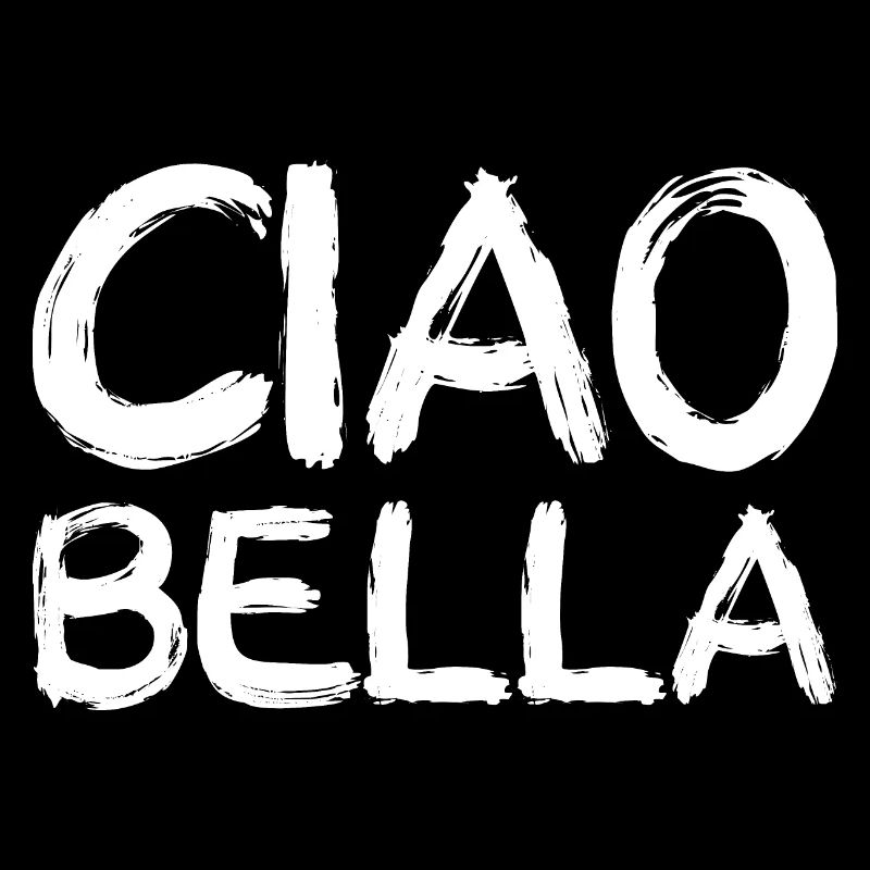 ciao bella, white