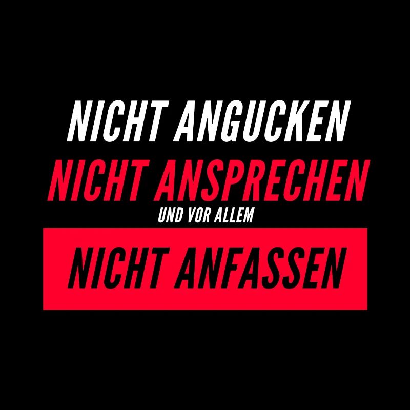 Nicht angucken nicht ansprechen und nicht anfassen