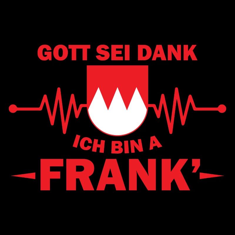 Gott sei Dank ich bin ein Frank Geschenk Design