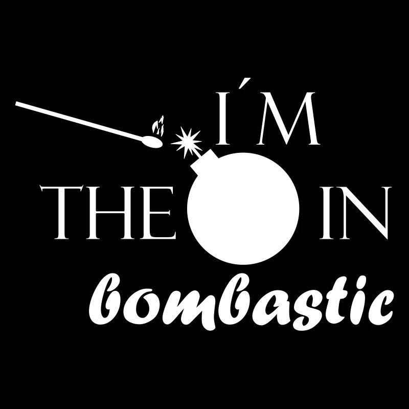 Bombe en Bombastic - image avec lettrage