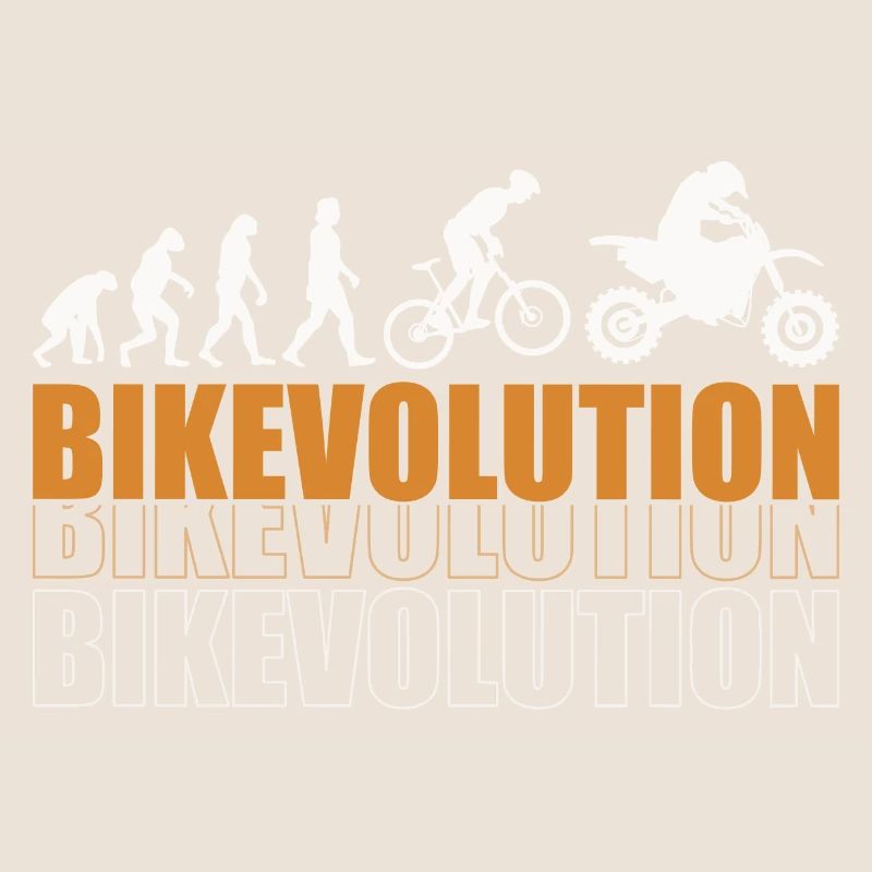 Motorcycle Evolution Vintage Shadow Biker