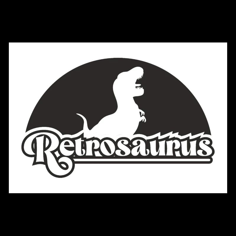 Retrosaurus b&w