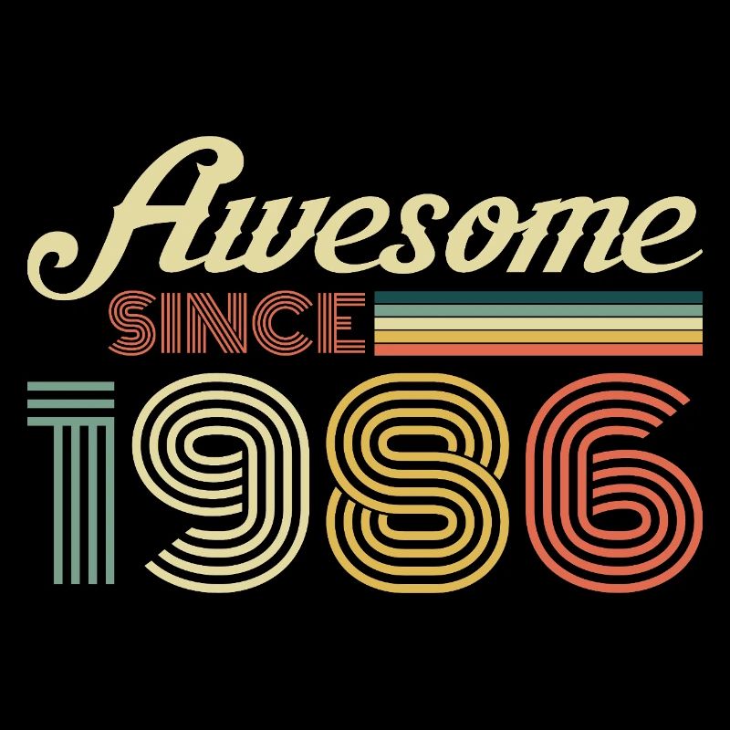 Awesome since 1996 retro vibe