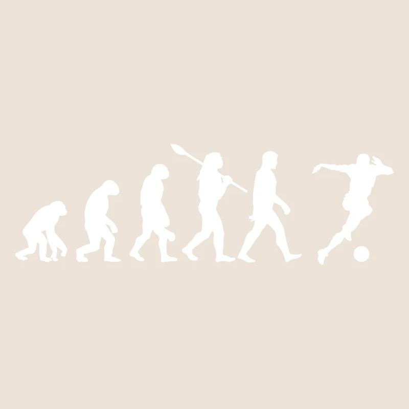 Fußball Evolution Geschenkidee