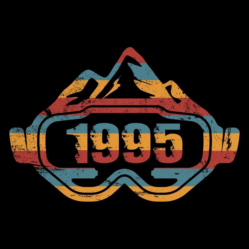 Ski Skieur Anniversaire 1995