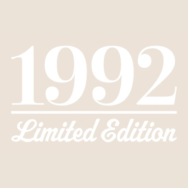 1992 Édition limitée