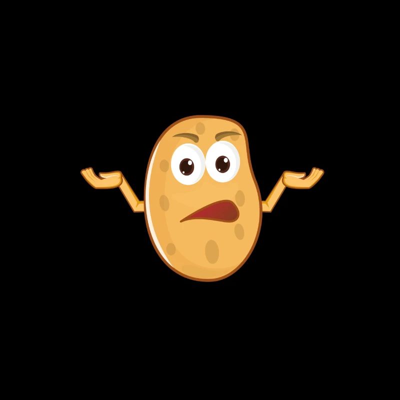 La pomme de terre interrogateur :)