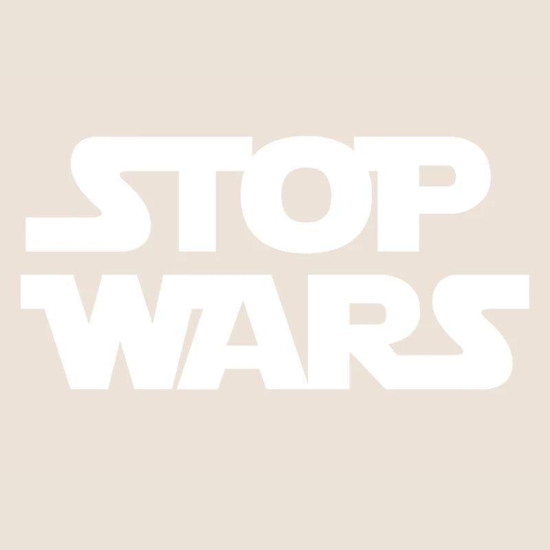 Stop Wars (blanc)