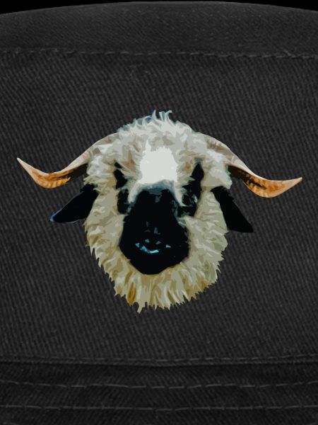 Welsh black-nosed sheep
