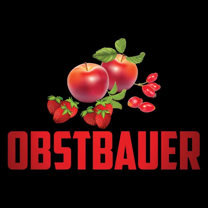 DER OBSTBAUER MIT OBST