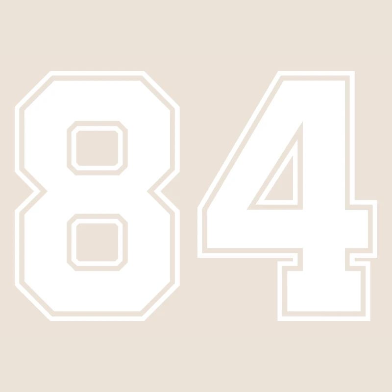 Maillot à 84 numéros