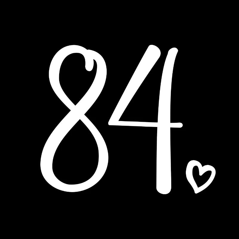 Mignon numéro 84, 84 ans, cadeau de 84e anniversaire