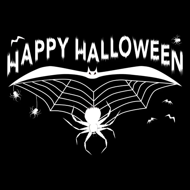 Happy Halloween Spider Web Halloween