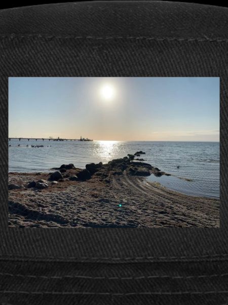 Mer Baltique avec soleil