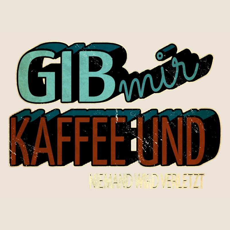 Funny Coffee Grounds Fun Cafetière Idée cadeau