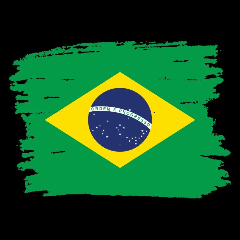 Drapeau du Brésil Drapeau de l’Amérique du Sud