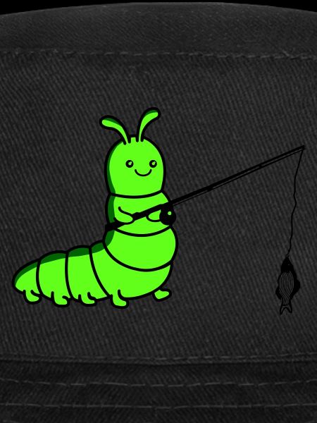 Pêche à la chenille