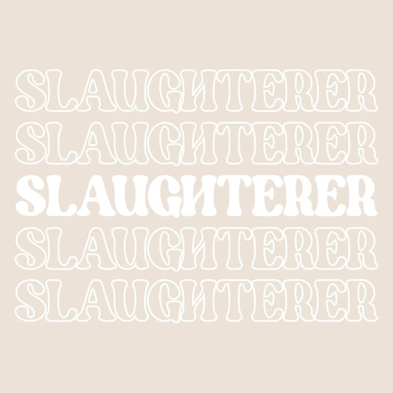 Slaughterer Butcher Meat Cutter Meat Processor