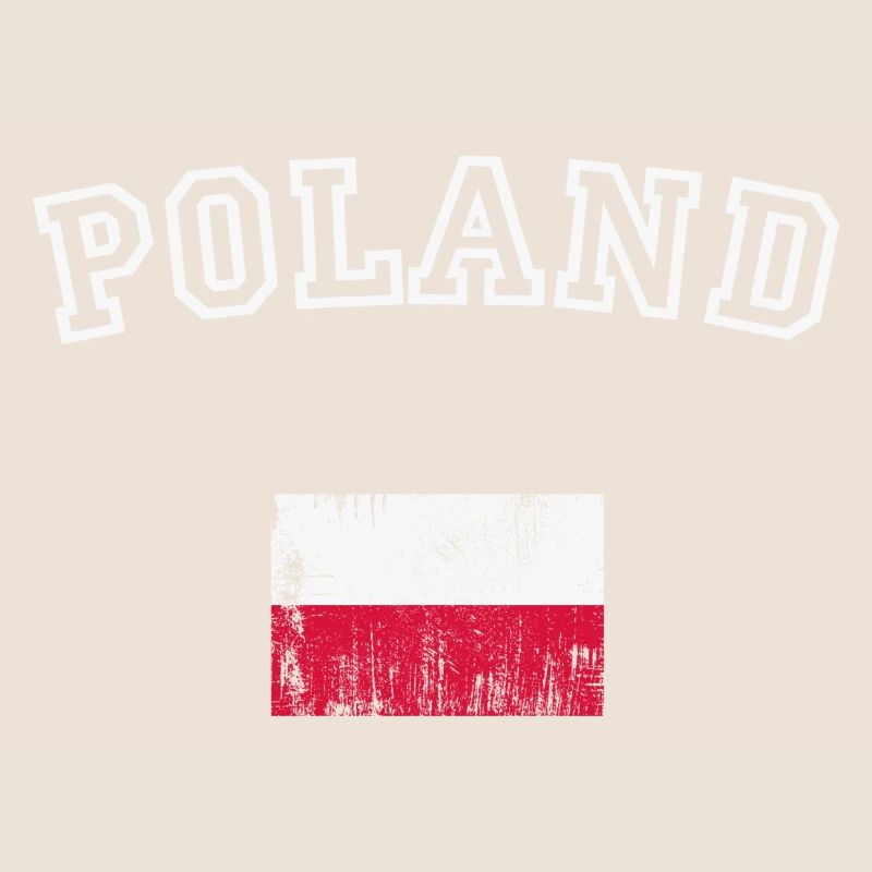 Polen Bogen Flagge Design