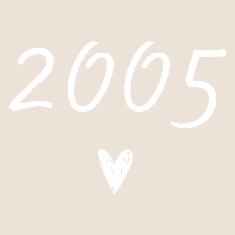 2005 coeur anniversaire