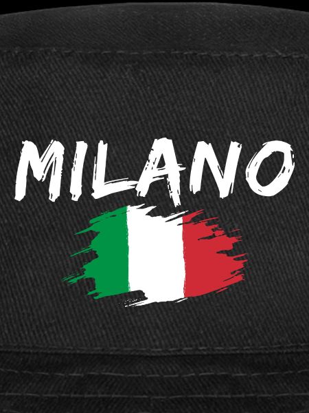 Milan, Italie, Drapeau, Milan