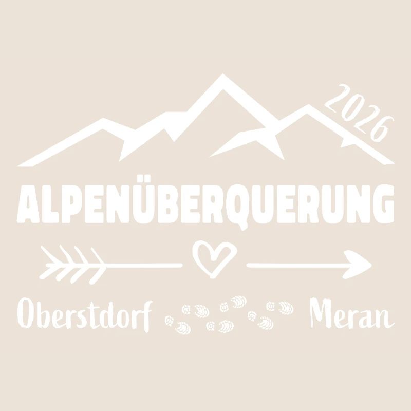 Alpenüberquerung 2026 E5 Oberstdorf Meran