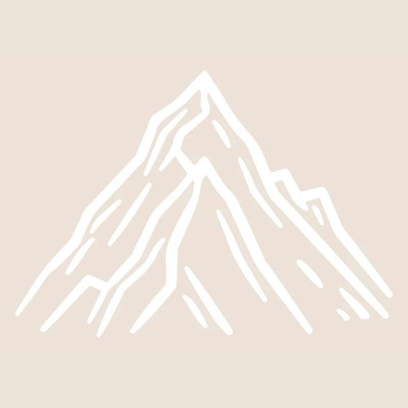 Mountains Symbol Rocks
