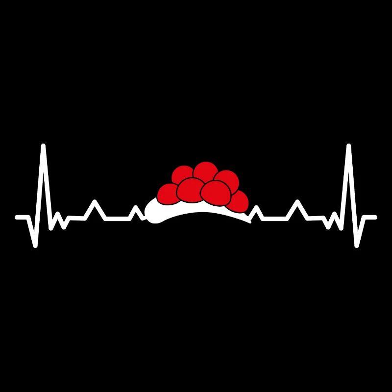 Heartbeat Bollenhut Black Forest ECG