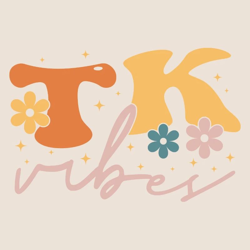 TK Vibes Wildflower Retro Lehrer Daisy Kind