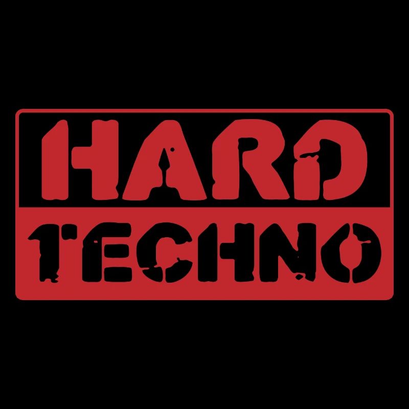 Hard Techno Stencil Red Remix