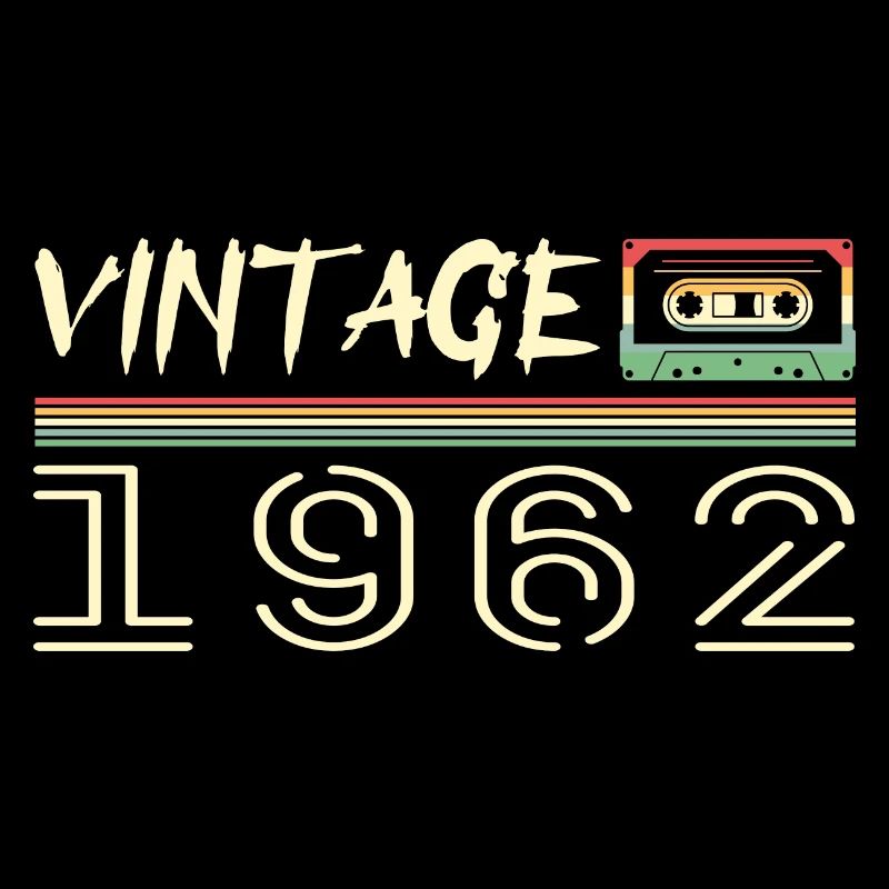 1962 Original 1962 Retro 1962 Geburtstagsgeschenk