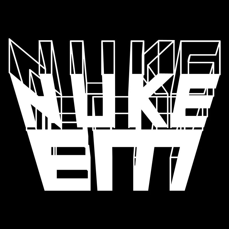 Nuke Em texte 3D