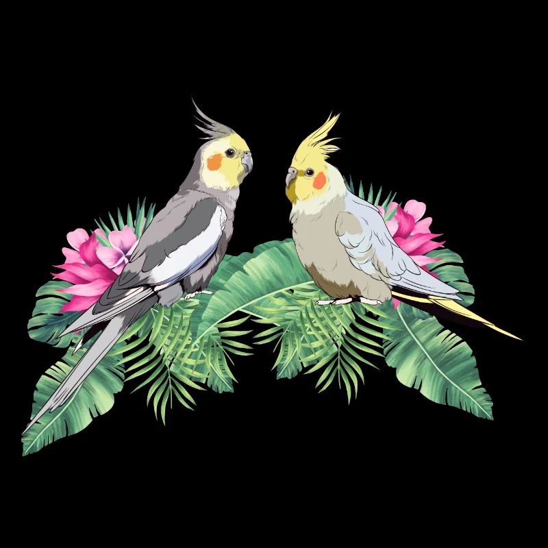 Perruche perruche calopsitte