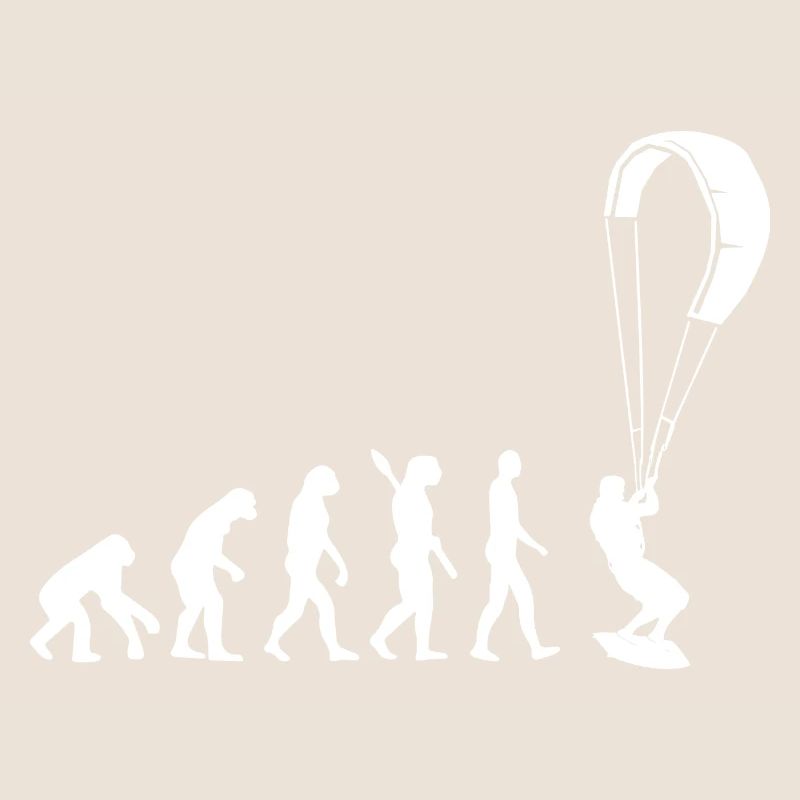 Kitesurf - Evolution de l’Homme, Darwin