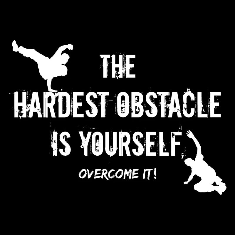 Hardest Obstacle Is Yourself Parkour Running Spell