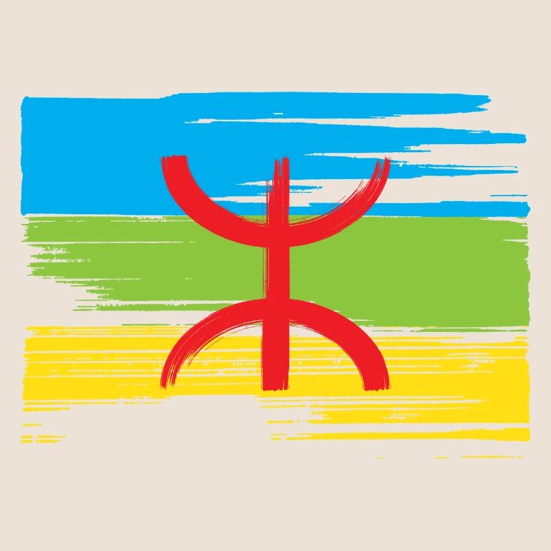 Drapeau Amazigh (Amazigh inside)