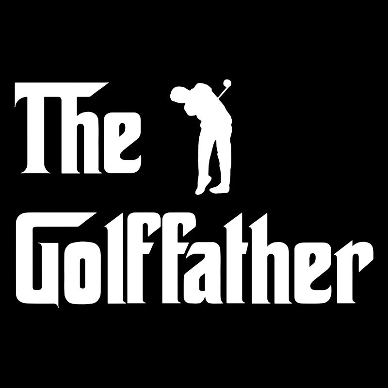 The Golffather Golfer Dad Golf Papa