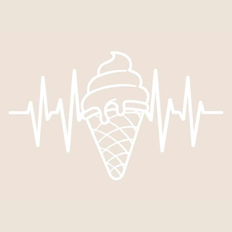 Eiscreme Liebe Eis Herzschlag