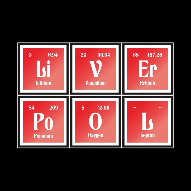 | de Liverpool Tableau périodique des éléments