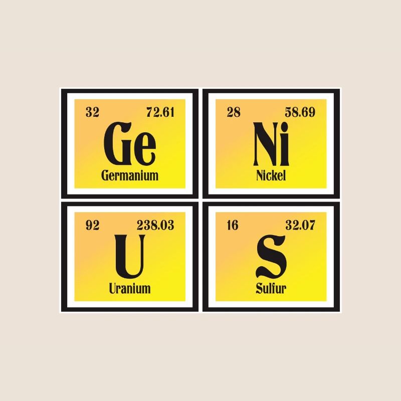Genius | Periodensystem der Elemente