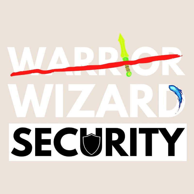 WARRIOR IS WIZARD SECURITY DRAGONS ADVENTURES JDR