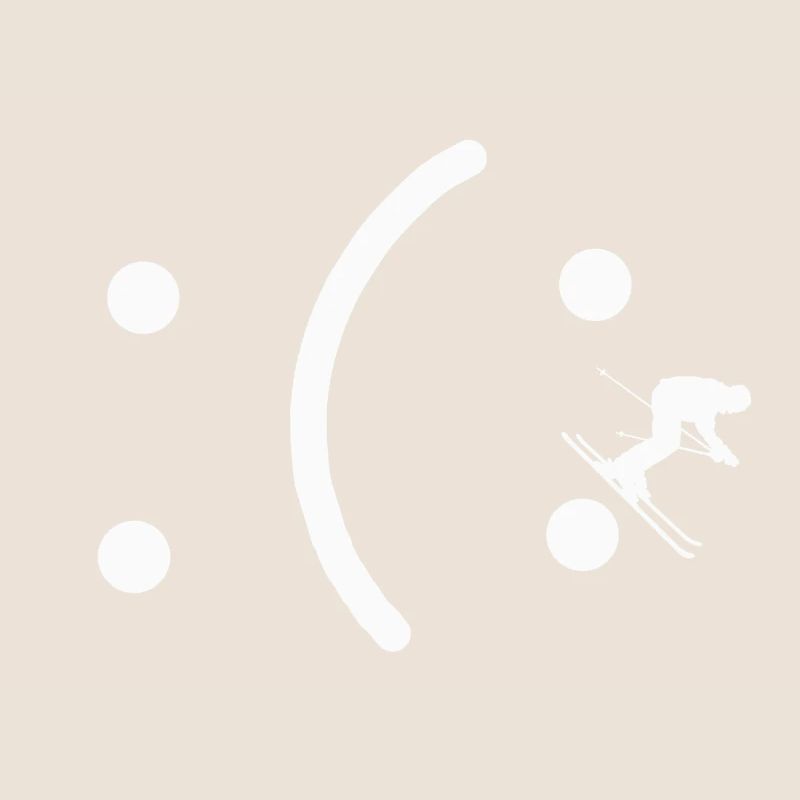 skiing smile