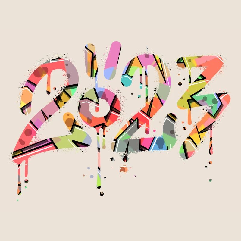 Graffiti style Splash hip hop colors painter 2023
