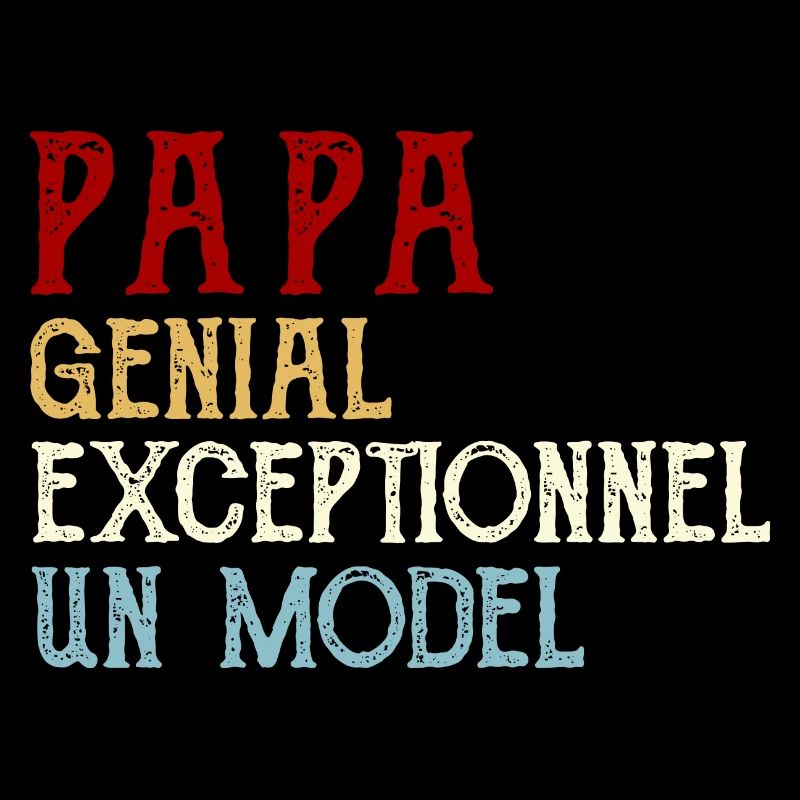 Papa genial exceptionnel un model