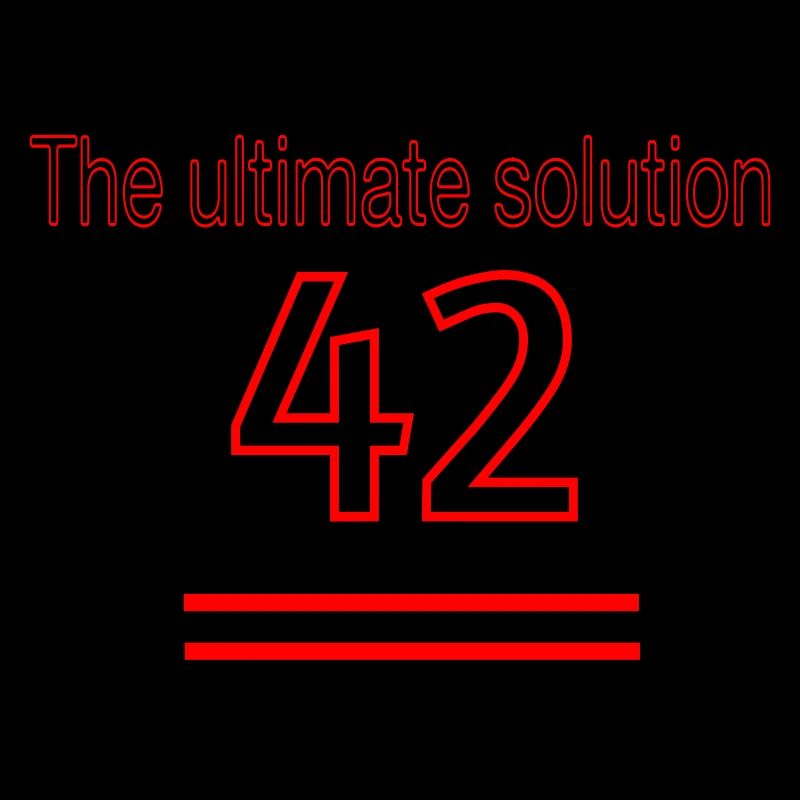 The ultimate solution