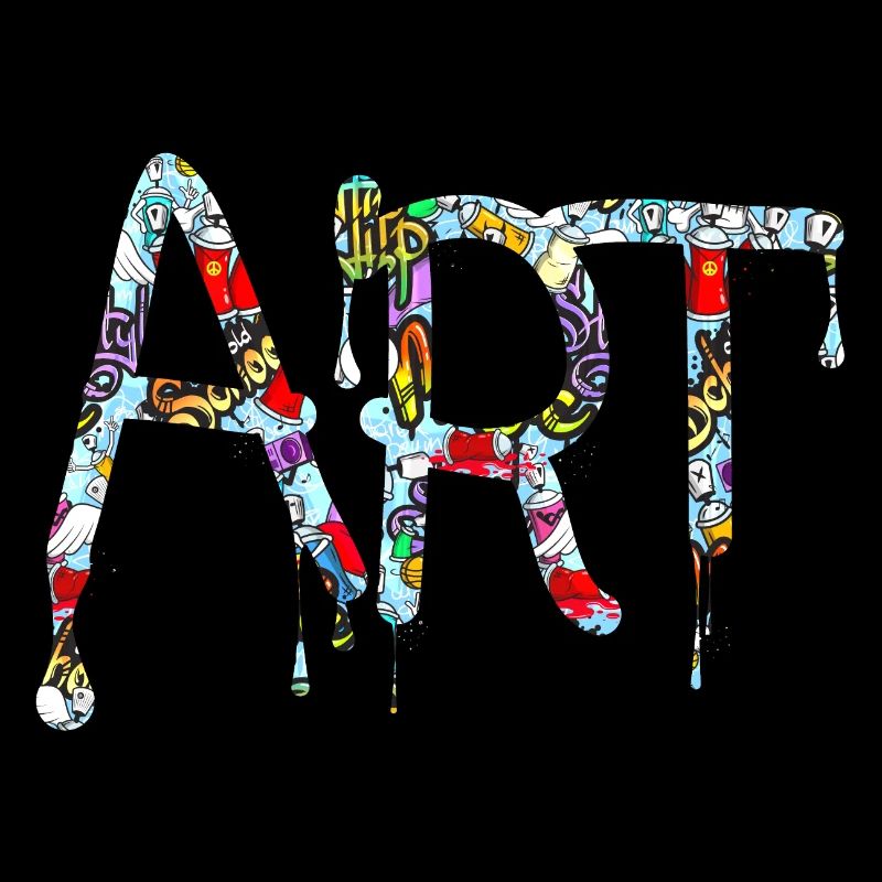 Graffiti style Splash hip hop couleurs peintre couleur
